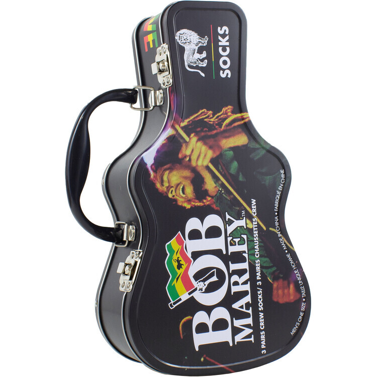 ROCKOFF Ponožky Bob Marley - Logos | 3 páry, 39 - 46