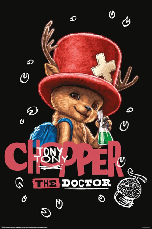 GRUPO ERIK Plakát, Obraz - One Piece - Chopper, 61 × 91.5 cm