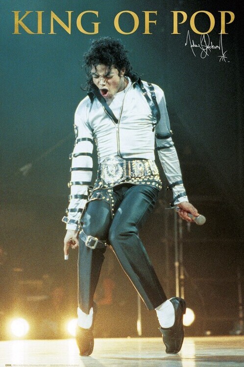 GRUPO ERIK Plakát, Obraz - Michael Jackson - Bad, 61 × 91.5 cm