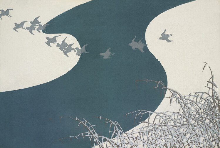 Kamisaka Sekka Plakát, Obraz - Birds From Momoyogusa, Kamisaka Sekka, 40 × 26.7 cm