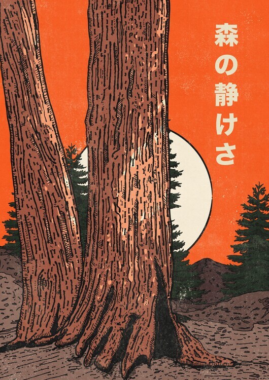 Nicholas Plakát, Obraz - Quiet Forest Glow, Nicholas, 30 × 40 cm
