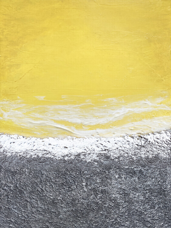 Alyson Storms Plakát, Obraz - Textured Beach Abstract, Alyson Storms, 30 × 40 cm