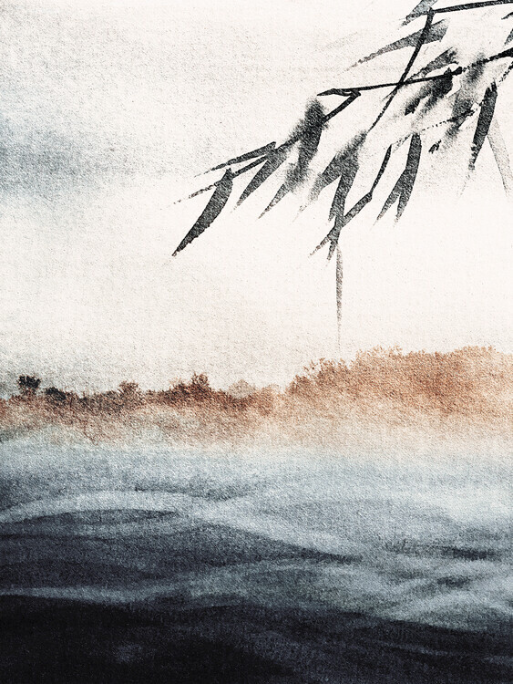 Treechild Plakát, Obraz - Tranquil Horizon, Treechild, 30 × 40 cm