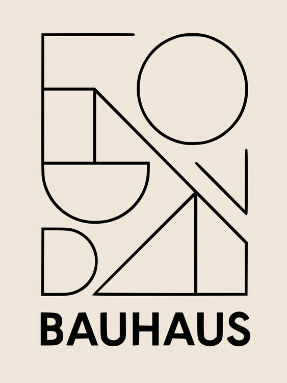 Little Dean Plakát, Obraz - Bauhaus Geometric Design, Little Dean, 30 × 40 cm