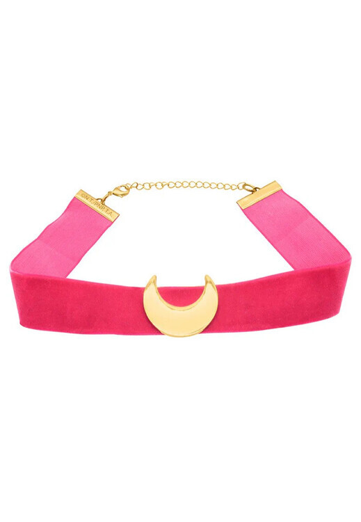 ABY STYLE Choker náhrdelník Choker náhrdelník Sailor Moon Crescent Moon Charm