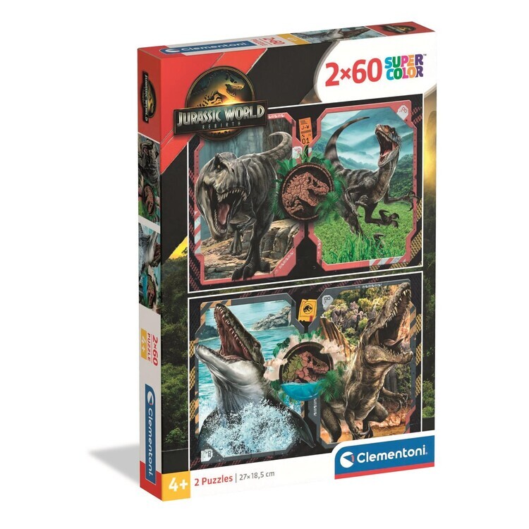 CLEMENTONI Puzzle Jurassic World 2025, 60 ks