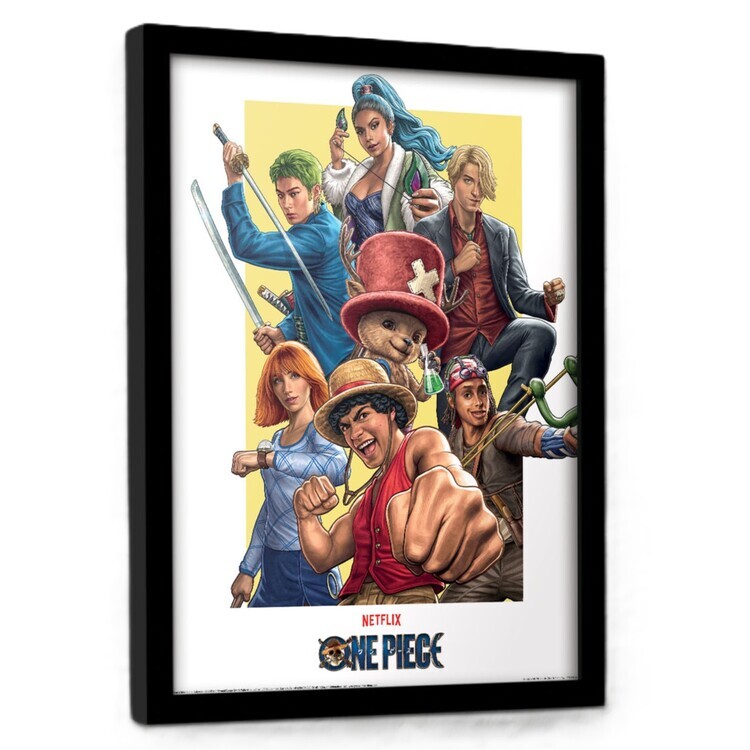 PYRAMID Obraz na zeď - One Piece: Live Action S2 - Crew, 33 x 43 cm