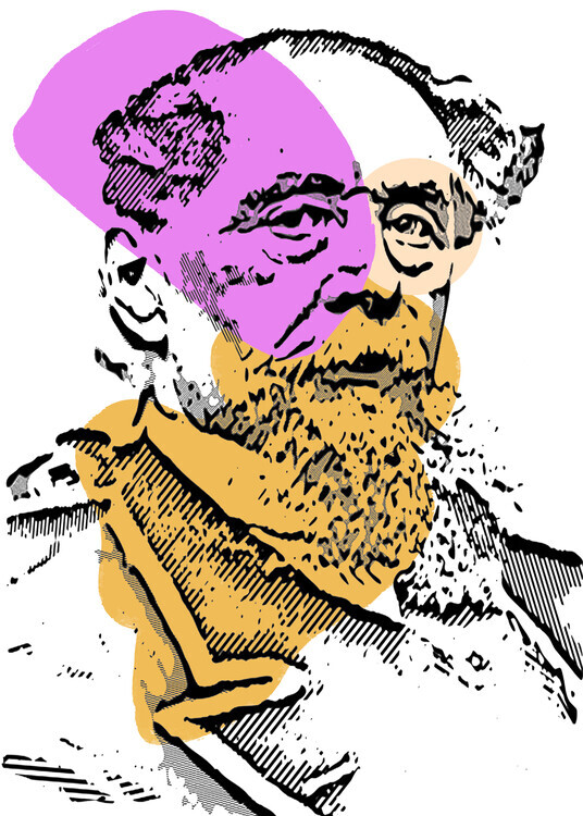 Doa Project Plakát, Obraz - Bearded Man Pop Art, Doa Project, 30 × 40 cm
