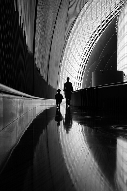 Joe Zhong Plakát, Obraz - Father Son Future Path, Joe Zhong, 26.7 × 40 cm