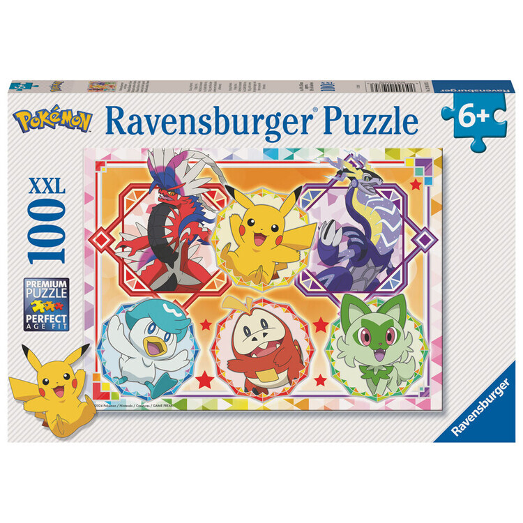 OcioStock Puzzle Pokemon - Playing Pokemon, 100 ks