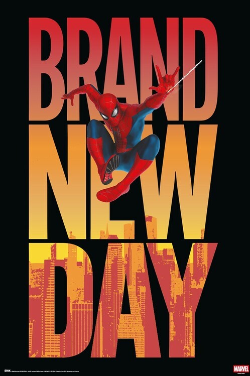 GRUPO ERIK Plakát, Obraz - Spider-Man - Brand New Day, 61 × 91.5 cm