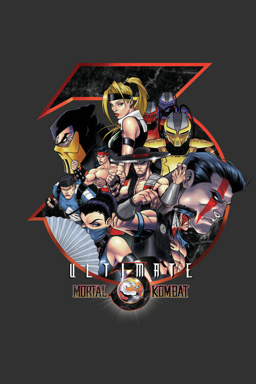 Europosters Plakát, Obraz - Mortal Kombat - Ultimate 3, 26.7 × 40 cm