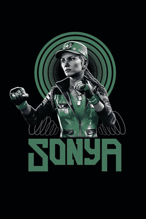 Europosters Plakát, Obraz - Mortal Kombat - Sonya, 26.7 × 40 cm