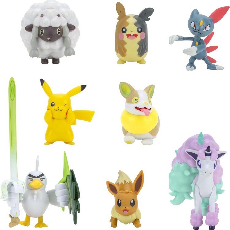 ORBICO Figurka Pokemon - Battle Ready, 5 cm