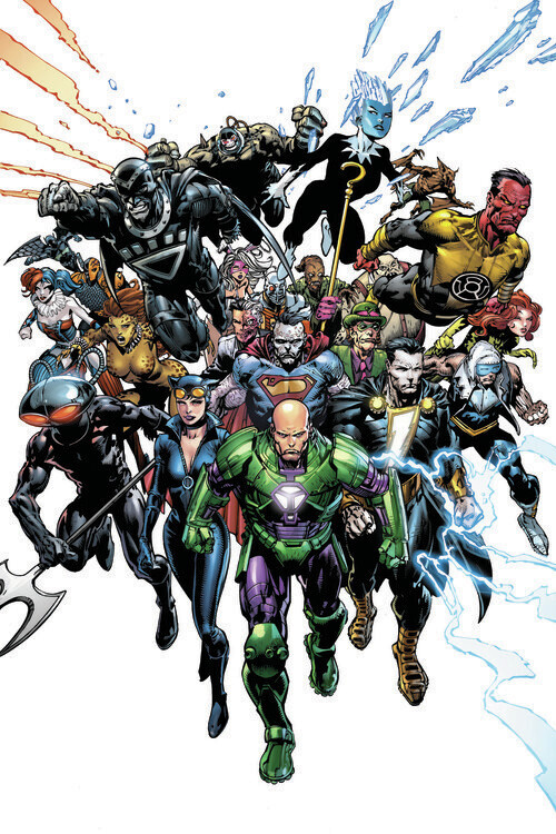 Europosters Plakát, Obraz - Justice League - Villains, 26.7 × 40 cm