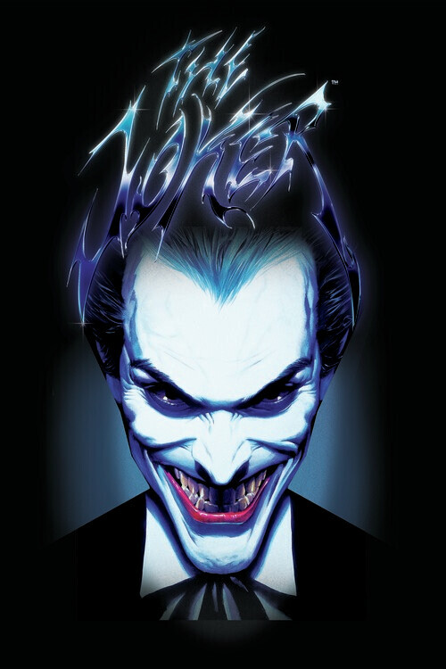 Europosters Plakát, Obraz - The Joker - Chrome, 26.7 × 40 cm