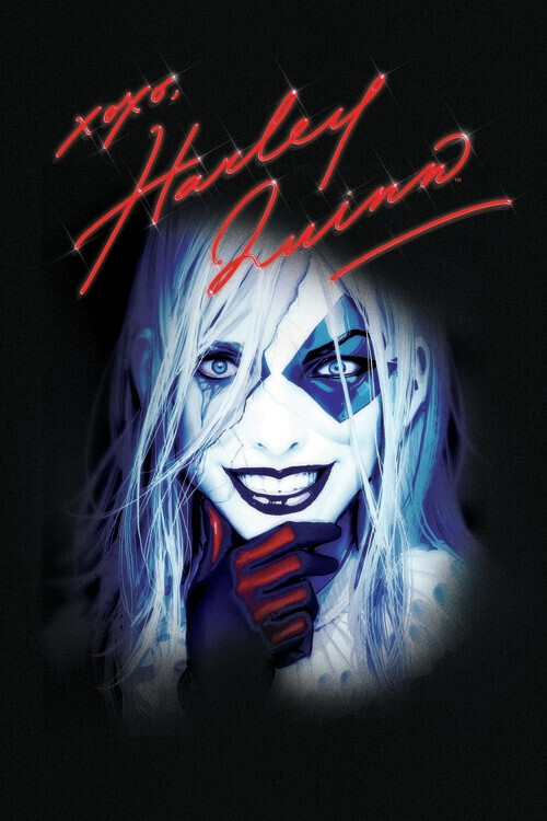 Europosters Plakát, Obraz - Harley Quinn - XoXo, 26.7 × 40 cm