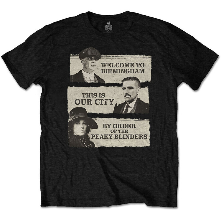 ROCKOFF Tričko Peaky Blinders - This is our City, L