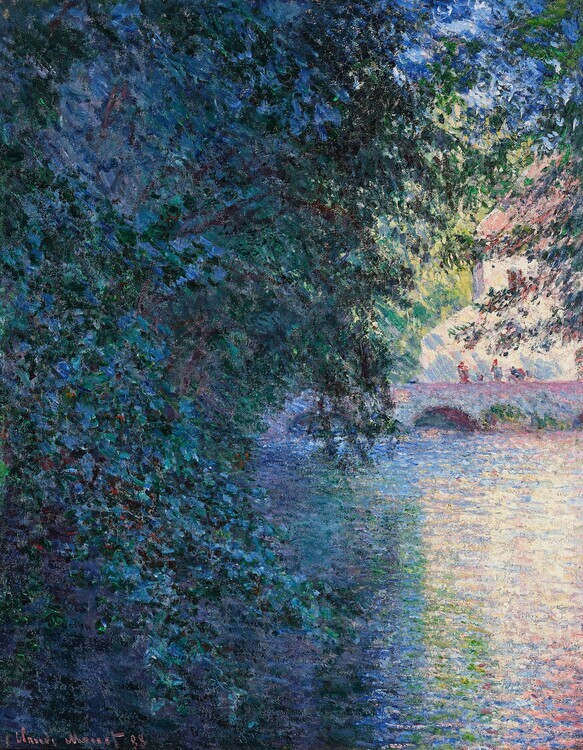 Claude Monet Plakát, Obraz - Le Moulin de Limetz, Claude Monet, 30 × 40 cm