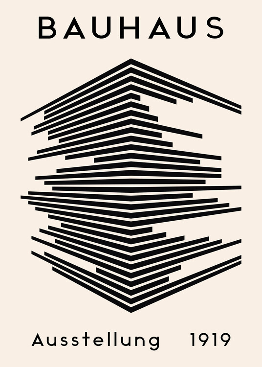 Europosters Plakát, Obraz - Bauhaus Print 44, 30 × 40 cm