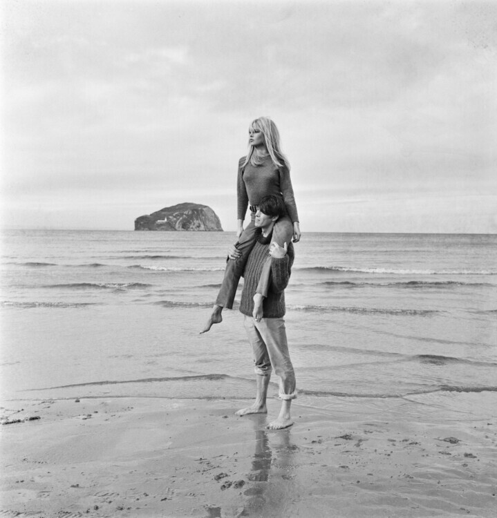 Jim Gray Plakát, Obraz - Brigitte Bardot, 40 × 40 cm
