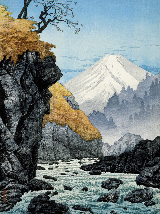 Hiroaki Takahashi Plakát, Obraz - Foot of Mount Ashitaka (1932), Hiroaki Takahashi, 30 × 40 cm