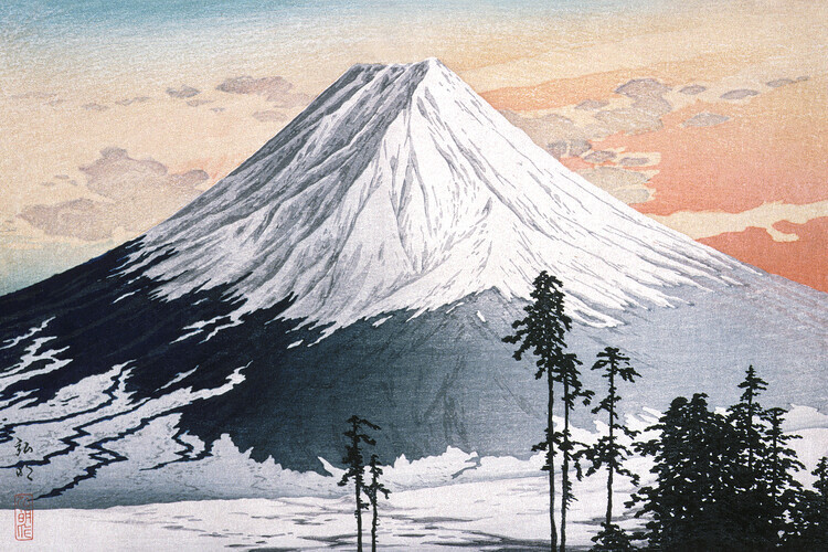Hiroaki Takahashi Plakát, Obraz - Katsuyama Neighborhood (ca.1929-1932), Hiroaki Takahashi, 40 × 26.7 cm