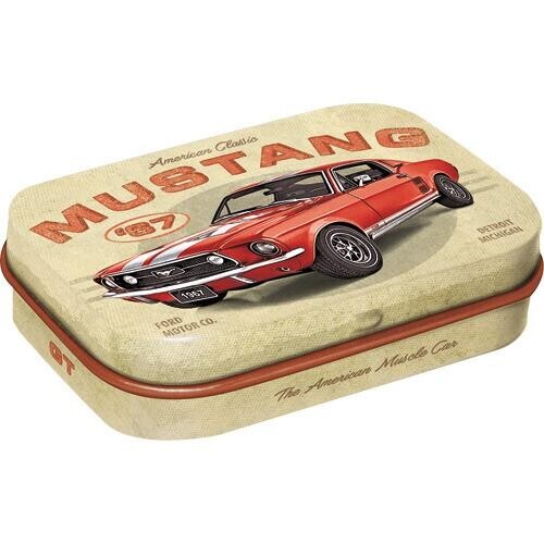 Nekupto Mentolky Mentolky XL Ford Mustang - GT 1967 Red | 40 g