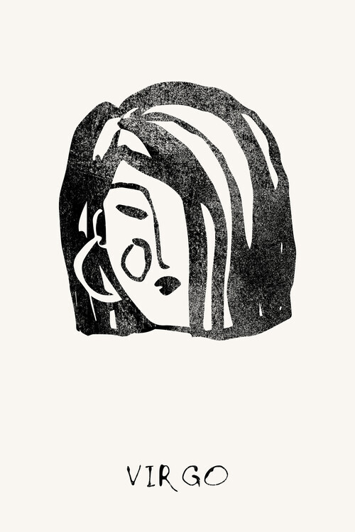 Treechild Plakát, Obraz - Mystic Virgo Sign, Treechild, 26.7 × 40 cm