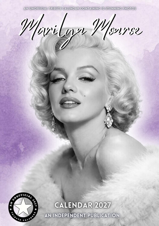 CALLDREAMS Kalendář 2027 Marylin Monroe, 42 x 29.7 cm