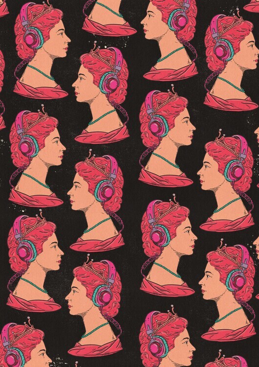 Nicholas Plakát, Obraz - Regal Music Queen, Nicholas, 30 × 40 cm