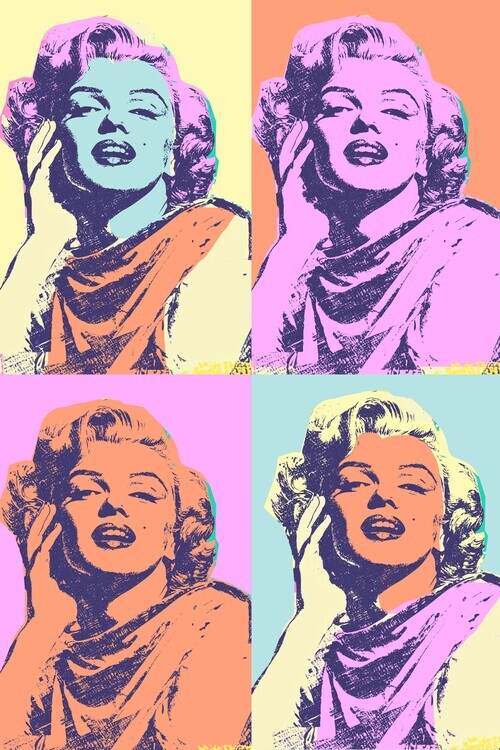 Treechild Plakát, Obraz - Iconic Pop Art Beauty, Treechild, 26.7 × 40 cm