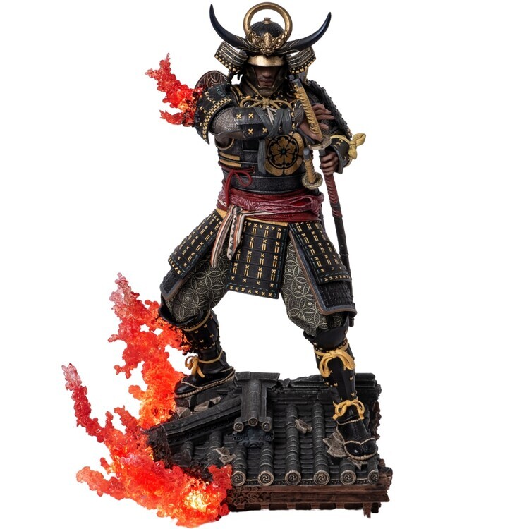 FS Holding Figurka PureArts - Assassin's Creed Shadows - Animus Yasuke 1:8, 16.5 x 21 x 30.5 cm