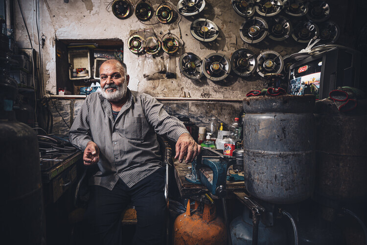 Marco Tagliarino Plakát, Obraz - Old Man's Workshop, Marco Tagliarino, 40 × 26.7 cm
