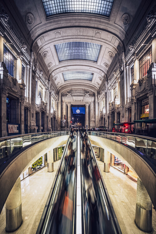 Marco Tagliarino Plakát, Obraz - Grand Station Movement, Marco Tagliarino, 26.7 × 40 cm