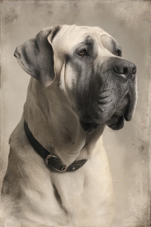 Rafal Kulik Plakát, Obraz - Gentle Giant Portrait, Rafal Kulik, 26.7 × 40 cm