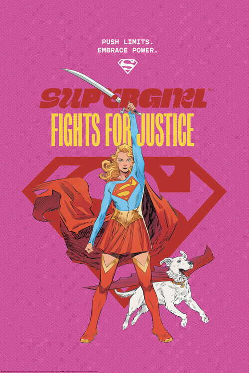 Europosters Plakát, Obraz - Supergirl - Fight for Justice, 26.7 × 40 cm