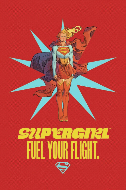 Europosters Plakát, Obraz - Supergirl - Fuel your flight, 26.7 × 40 cm