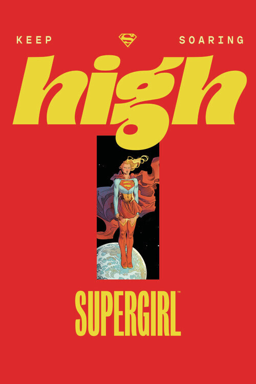 Europosters Plakát, Obraz - Supergirl - Keep soaring high, 26.7 × 40 cm