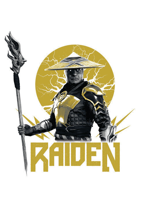 Europosters Plakát, Obraz - Mortal Kombat - Raiden, 26.7 × 40 cm