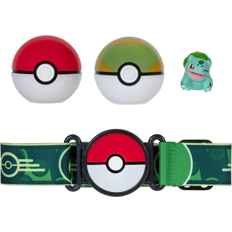 ORBICO Dárkový set Pokemon - Bulbasaur Poké Ball Belt