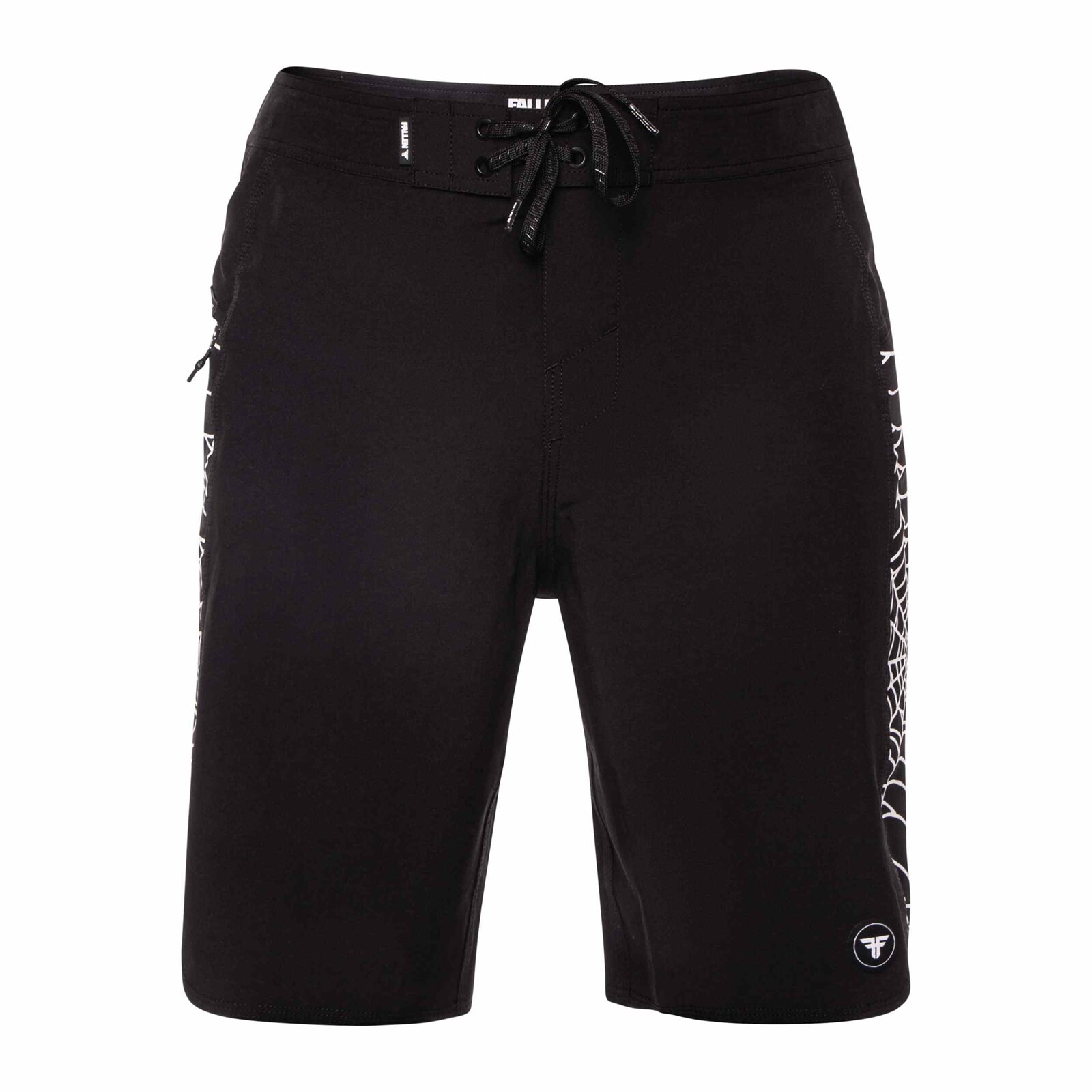koupáky FALLEN - Webbed Boardshort Black (BLACK)