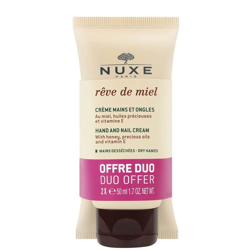 Nuxe Sada krémů na ruce a nehty Reve de Miel 2 x 50 ml