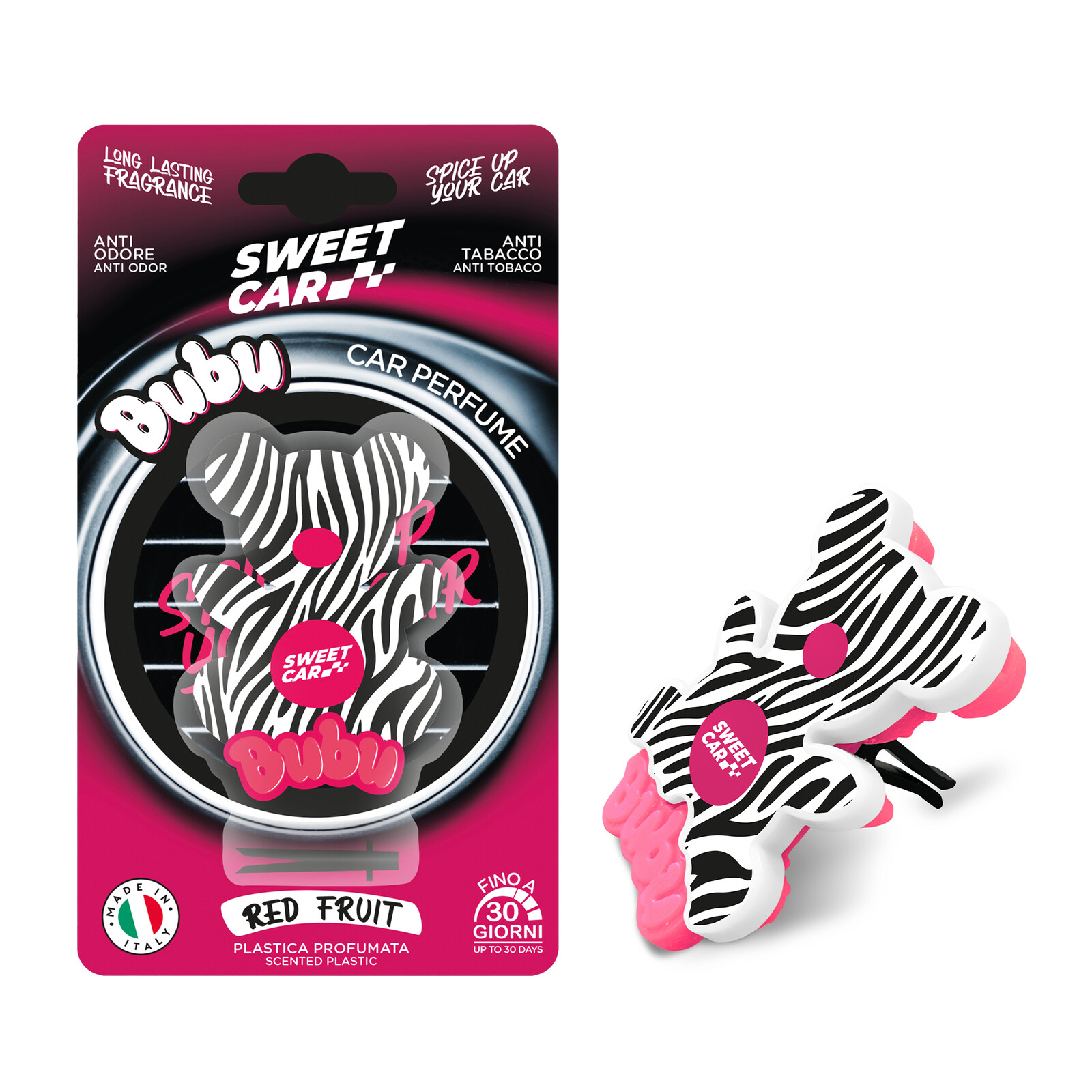 Sweet Home Collection Vůně do auta Red Fruit Car Perfume