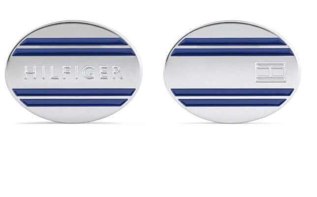 Tommy Hilfiger Moderní ocelové manžetové knoflíčky 2790284