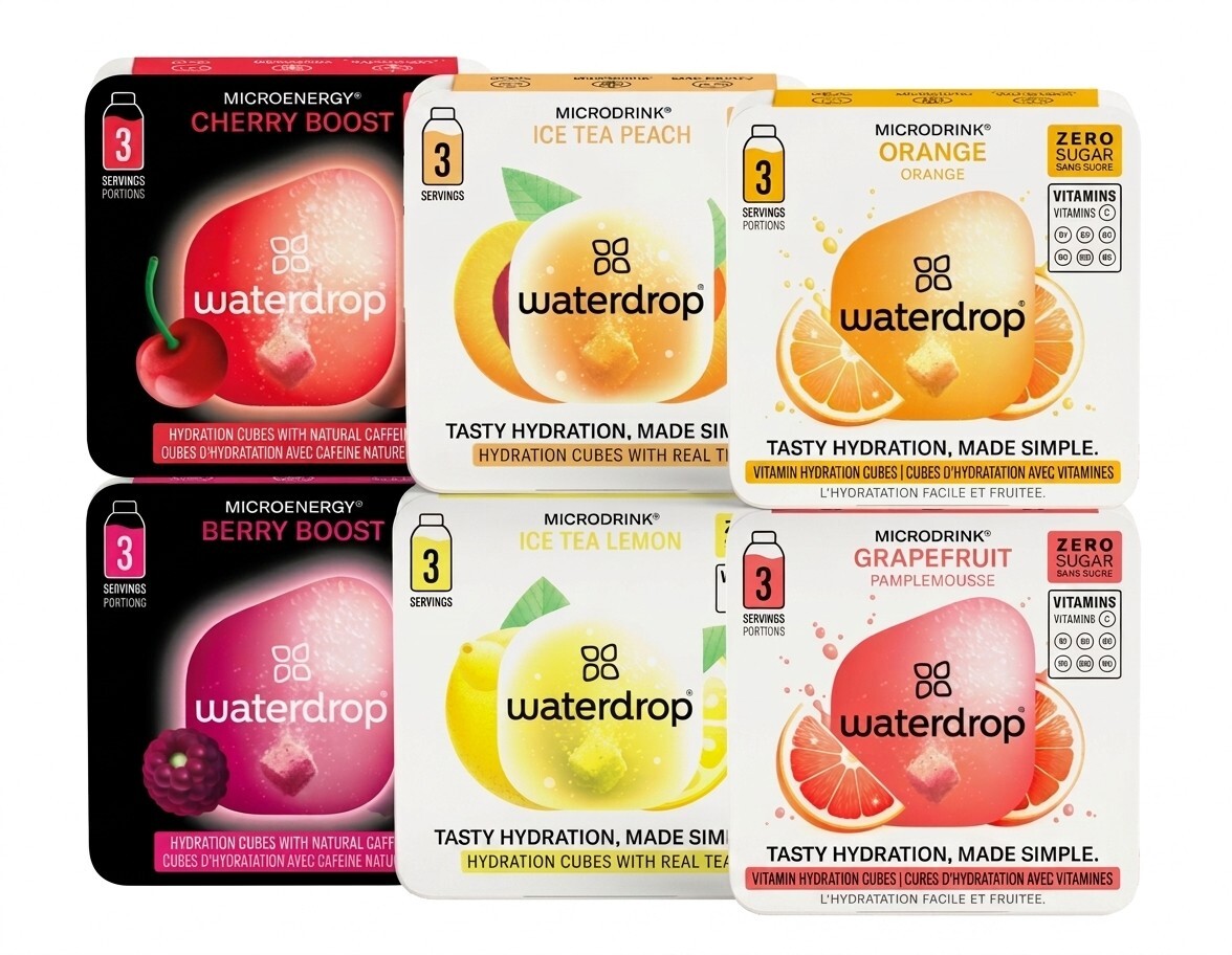 Waterdrop Ochutnávkový set Bestseller 18 kusů