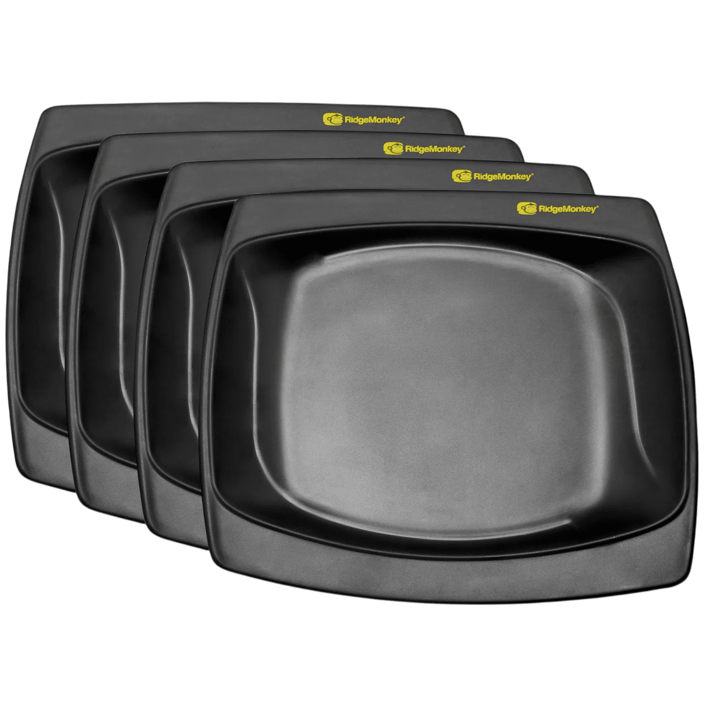 Sada talířů RidgeMonkey DLX Large Plate Four Pack