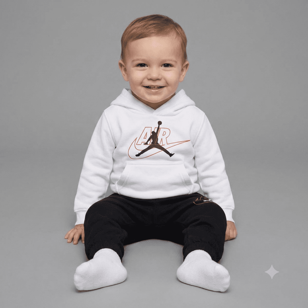 Jordan  jm swoosh flc po set 12m