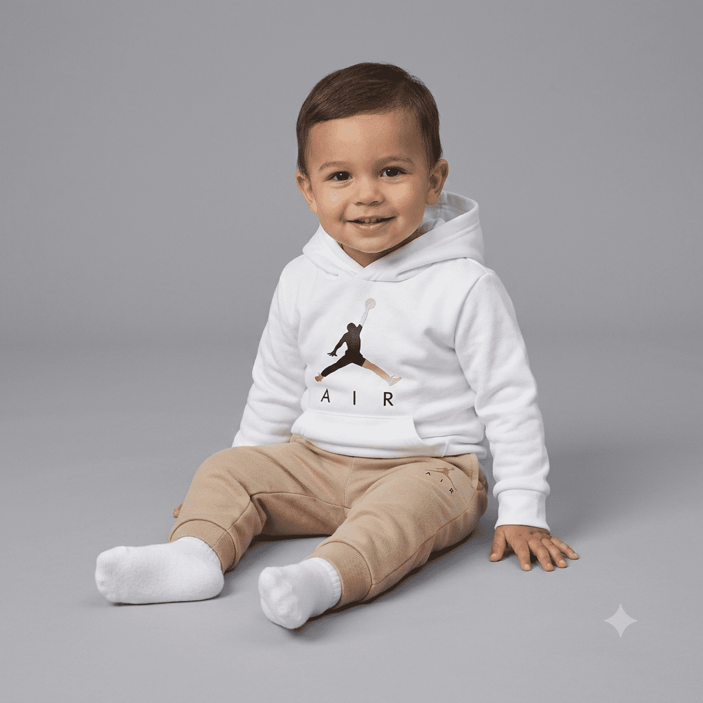Jordan  jm swoosh flc po set 18m