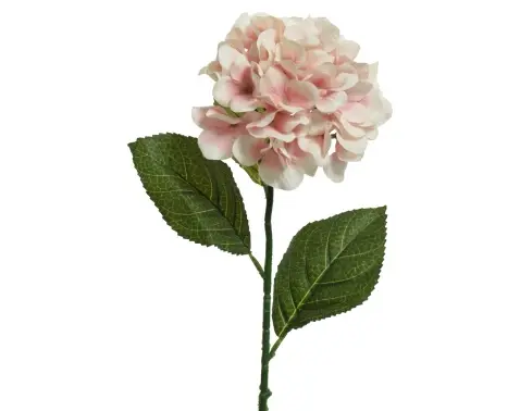 Umělá květina Hortenzie 66 cm, růžová